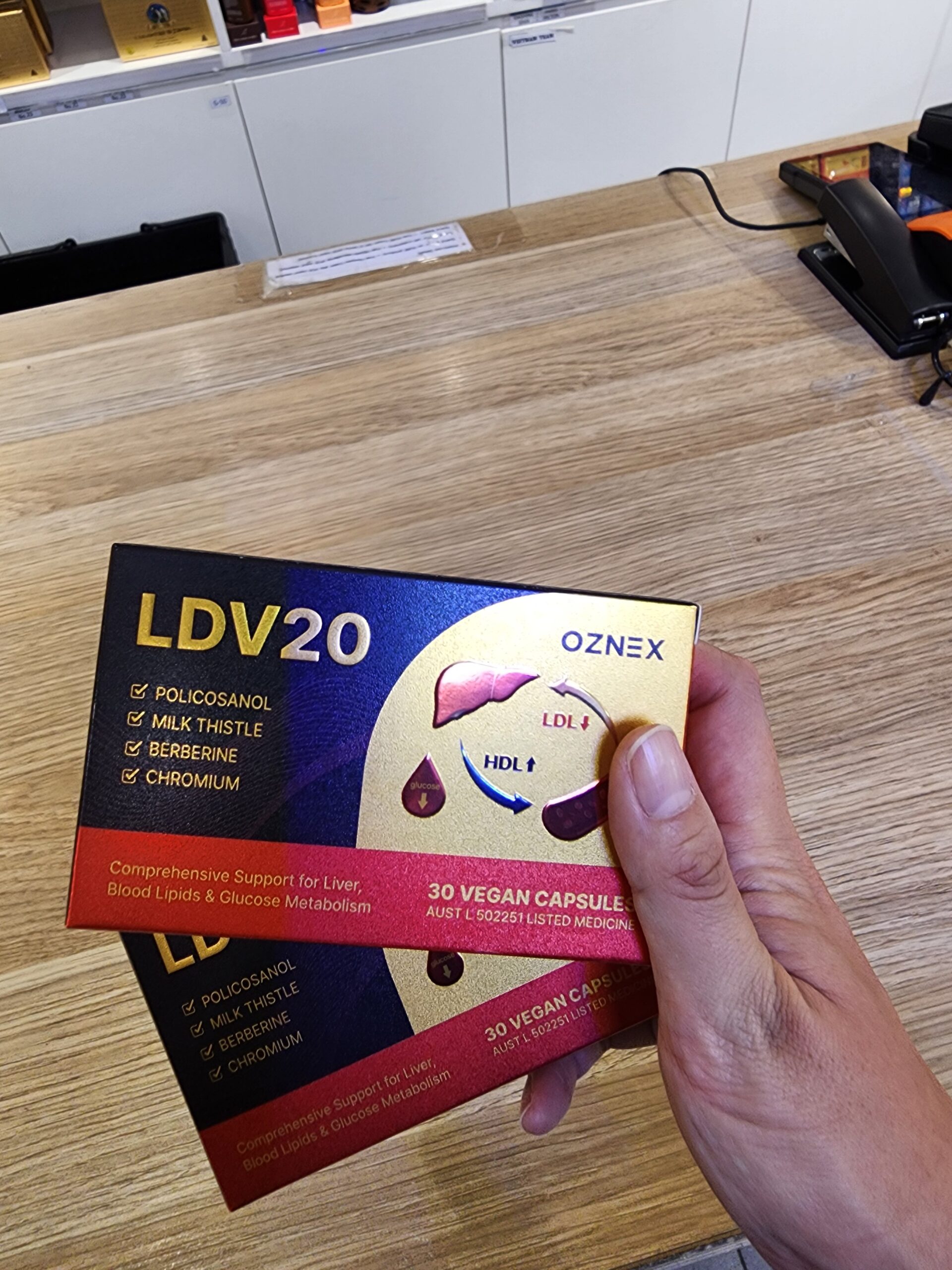 호주 폴리코사놀 LDV20 후기